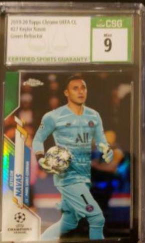 Keylor Navas [Green Refractor] #27