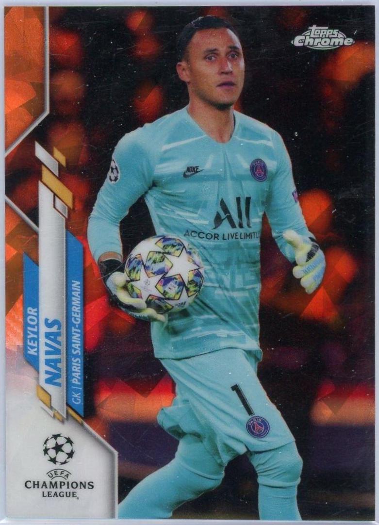 Keylor Navas [Orange Refractor] #27