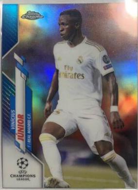 Vinicius Junior [Blue Refractor] #33