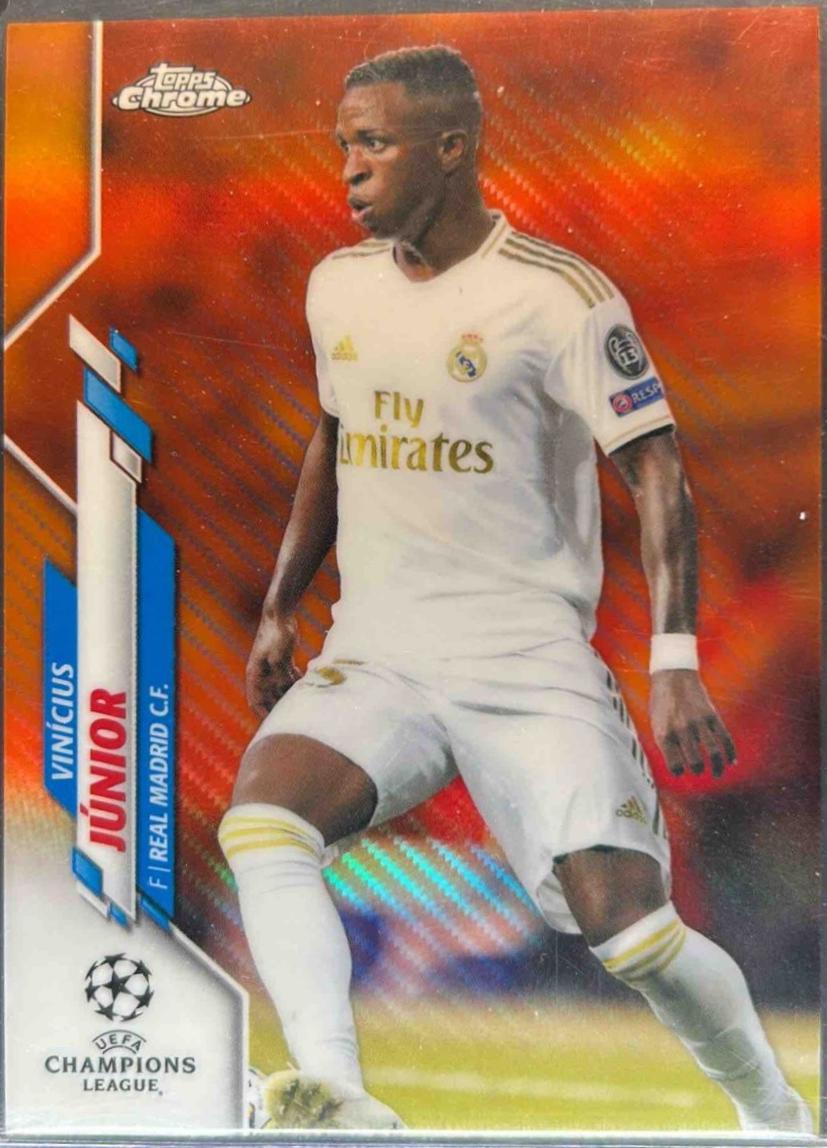 Vinicius Junior [Orange Carbon Fiber Refractor] #33