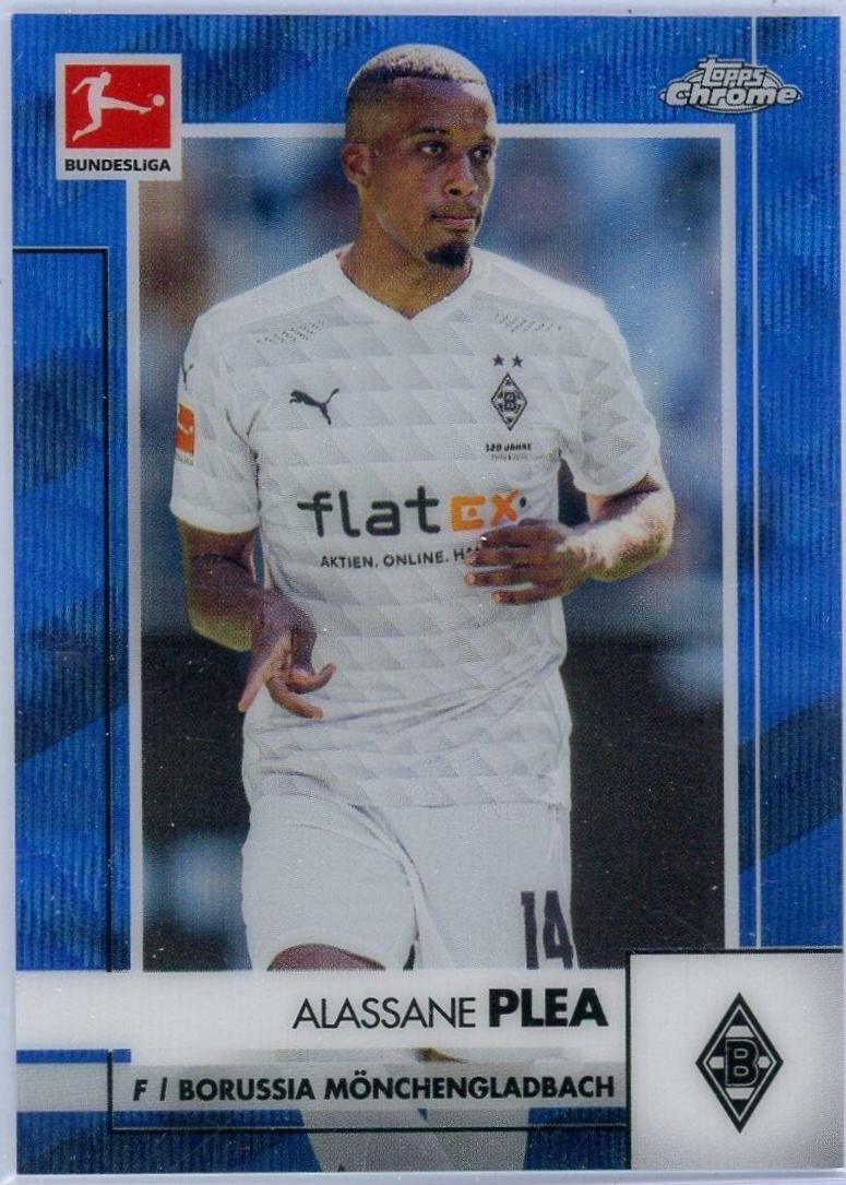 Alassane Plea [Blue Wave Refractor] #76