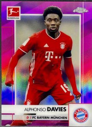Alphonso Davies [Pink Refractor] #82