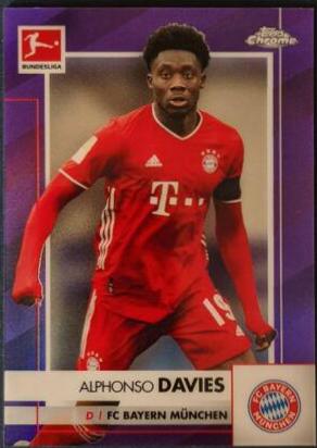 Alphonso Davies [Purple Refractor] #82