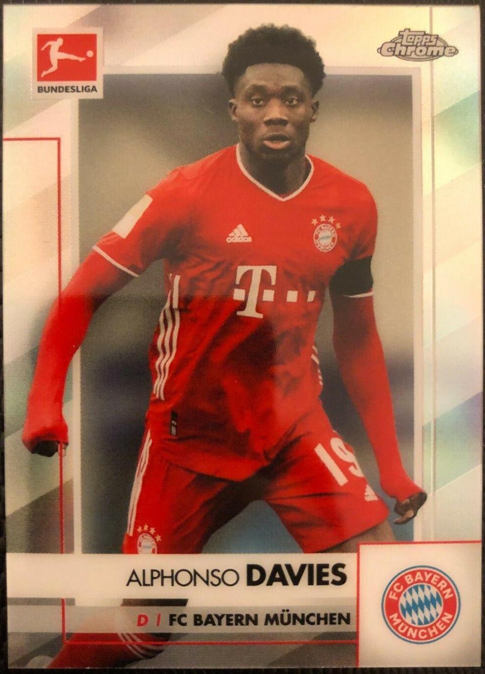 Alphonso Davies [Refractor] #82