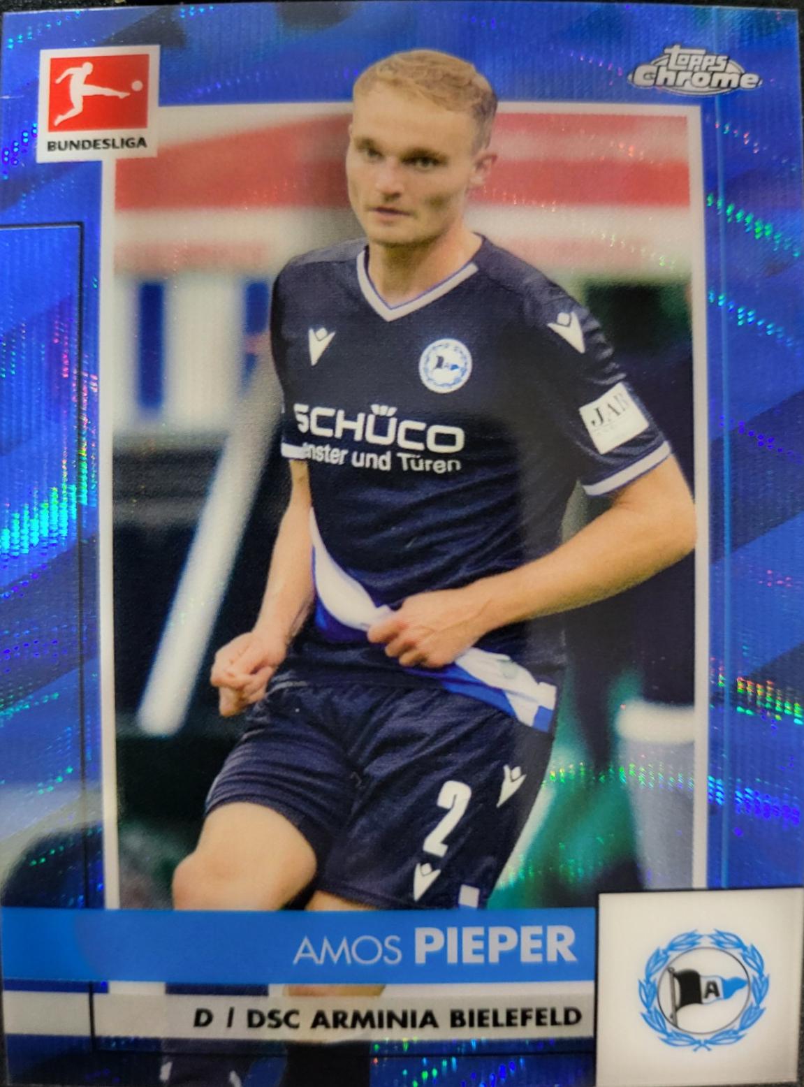 Amos Pieper [Blue Refractor] #22