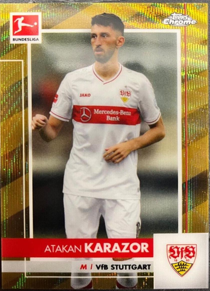 Atakan Karazor [Gold Wave Refractor] #91