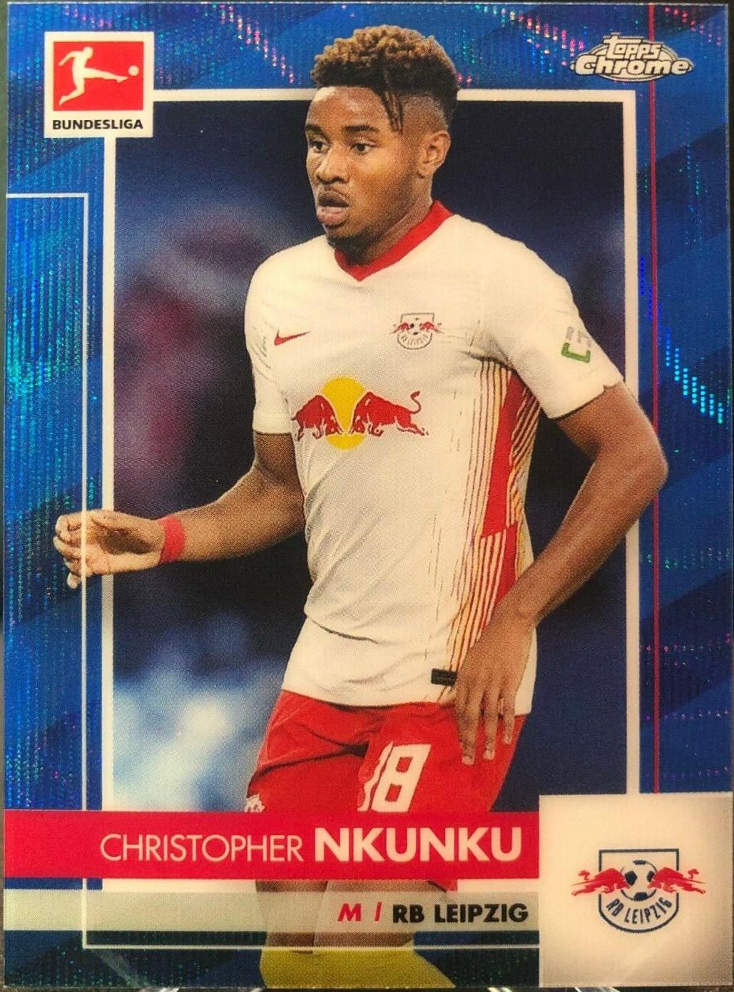 Christopher Nkunku [Blue Wave Refractor] #59