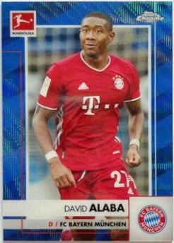 David Alaba [Blue Wave Refractor] #79