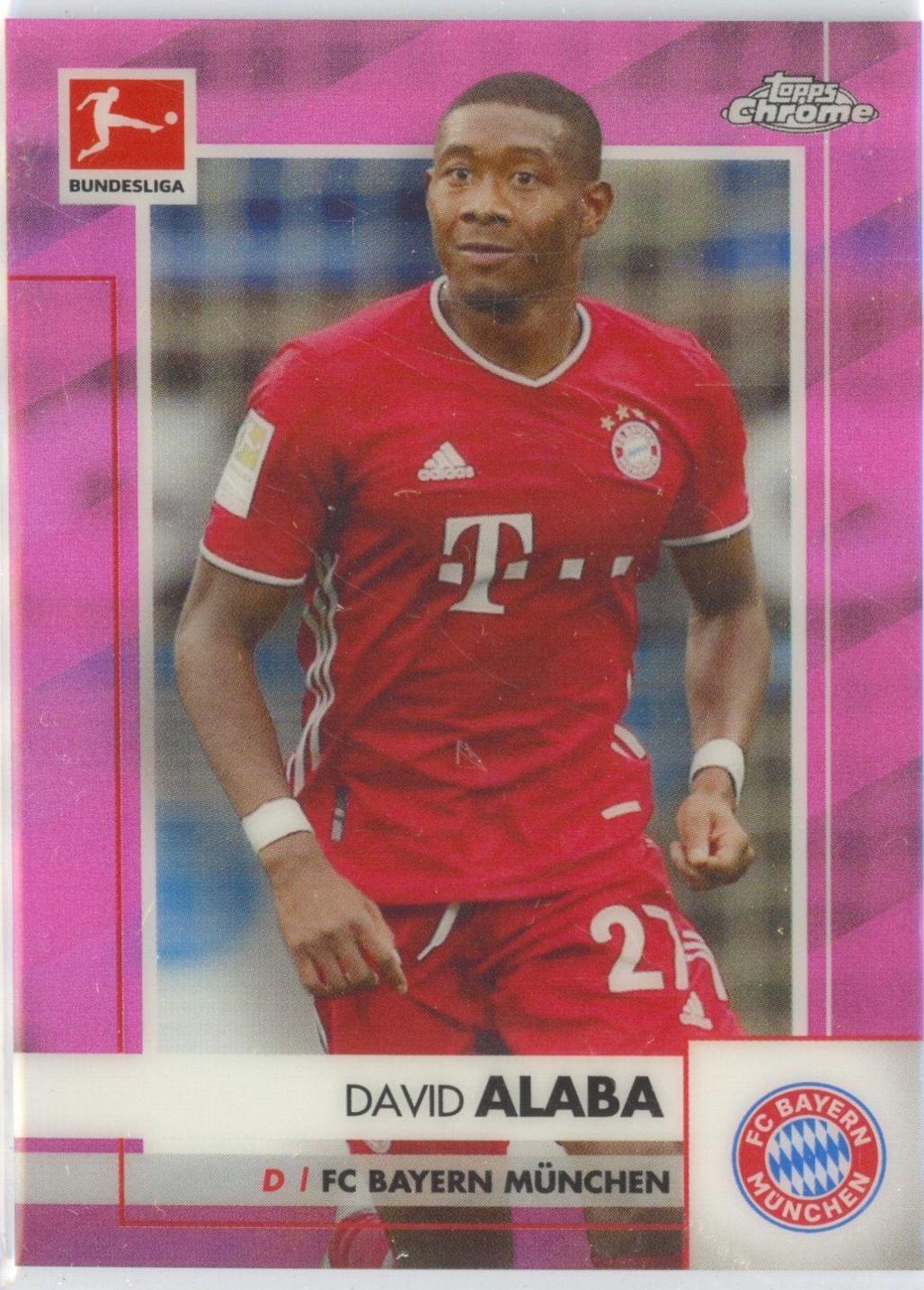 David Alaba [Pink Refractor] #79