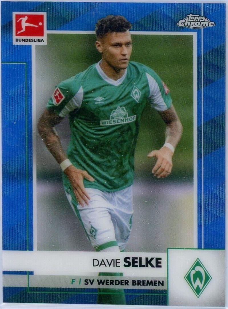 Davie Selke [Blue Wave Refractor] #25