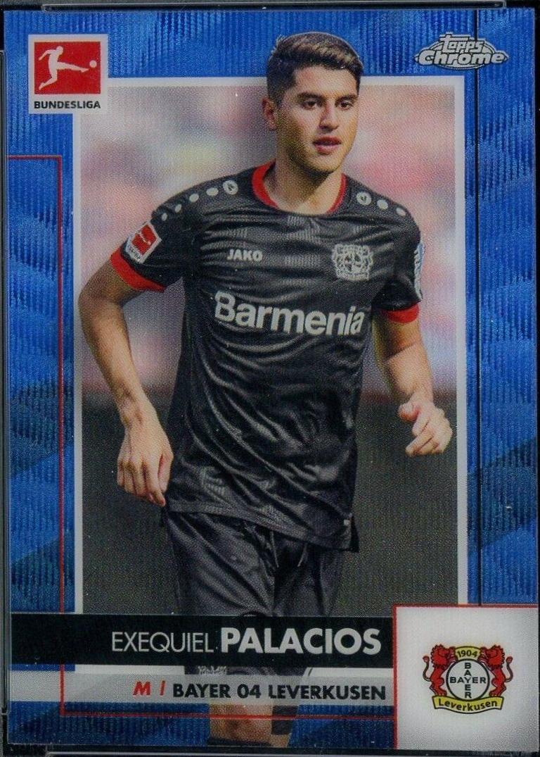 Exequiel Palacios [Blue Wave Refractor] #65