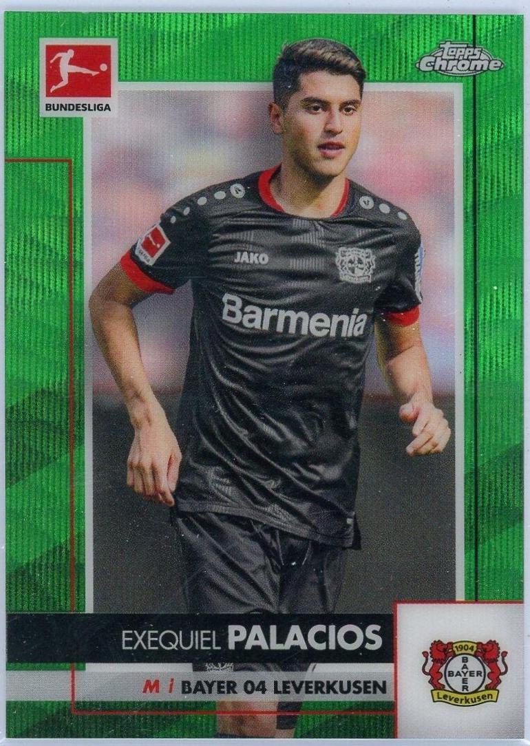 Exequiel Palacios [Green Wave Refractor] #65