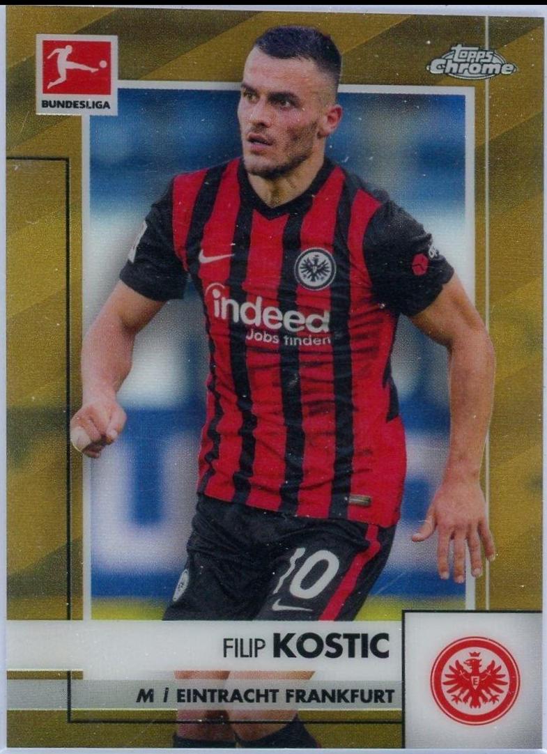 Filip Kostic [Gold Refractor] #39