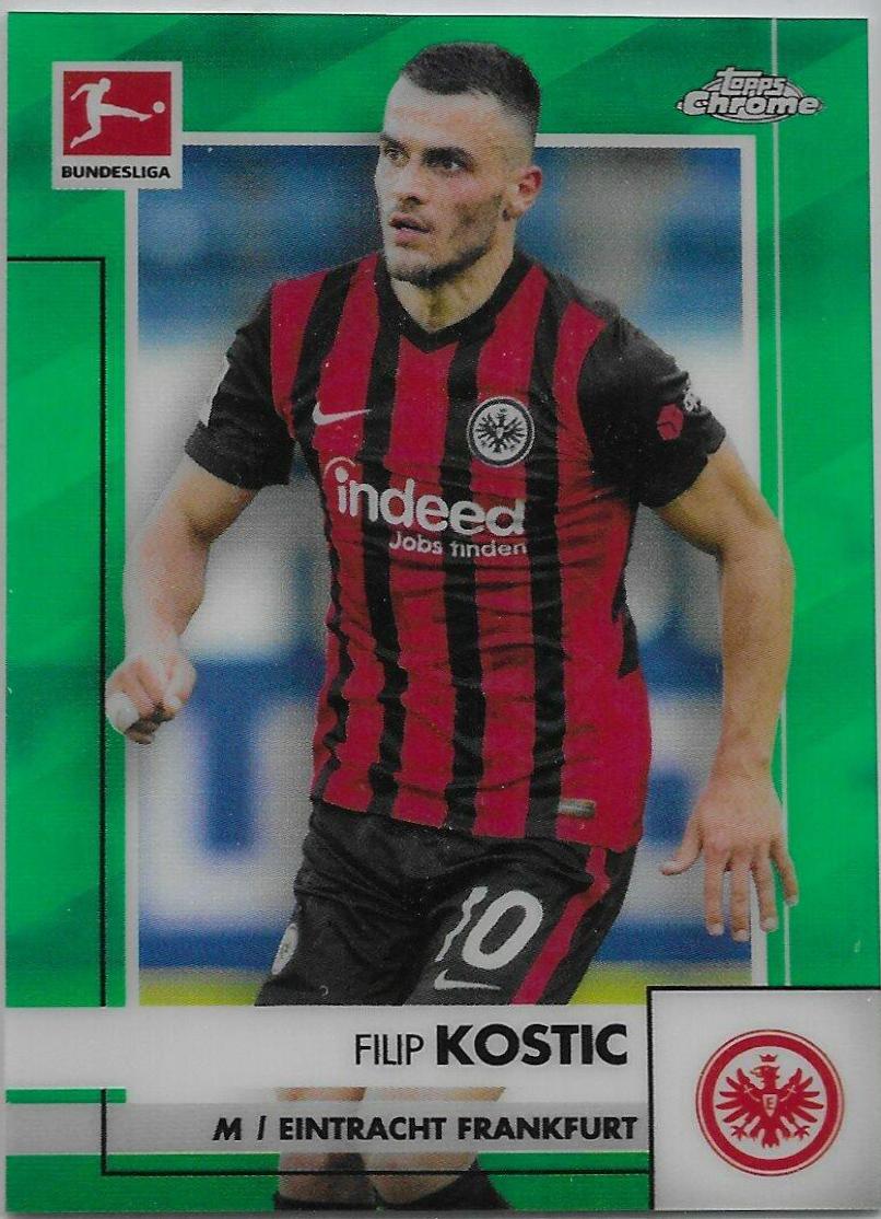 Filip Kostic [Green Refractor] #39