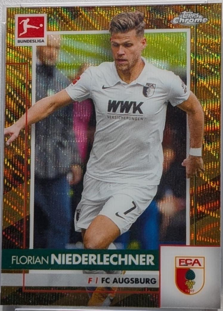 Florian Niederlechner [Gold Wave Refractor] #5