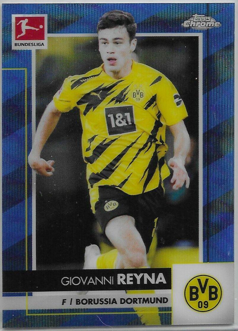 Giovanni Reyna [Blue Wave Refractor] #33