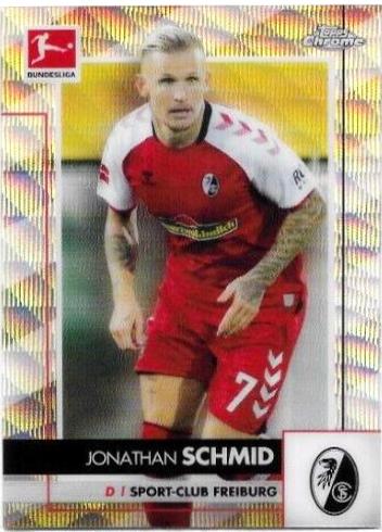 Jonathan Schmid [Green Wave Refractor] #44