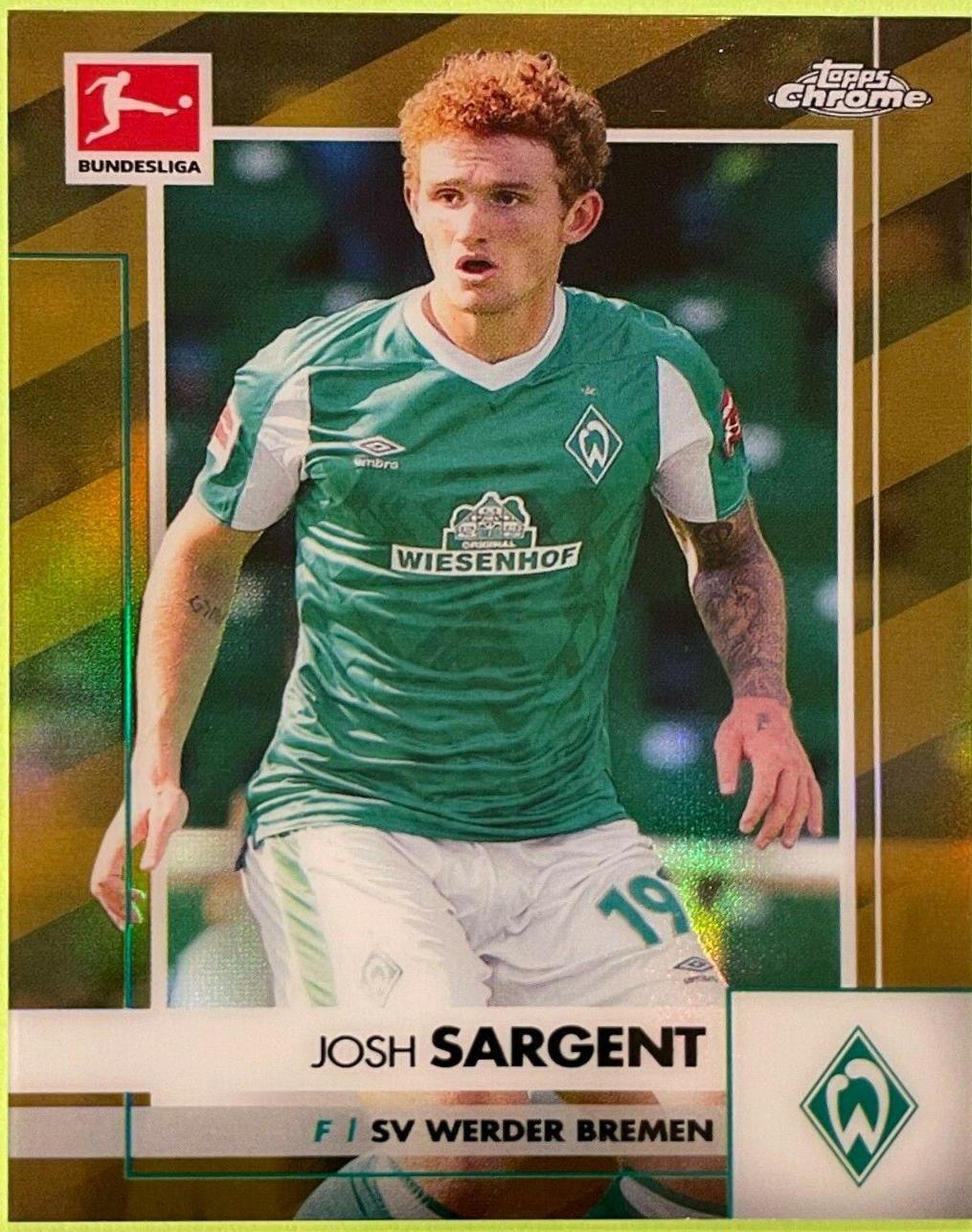 Josh Sargent [Gold Refractor] #23