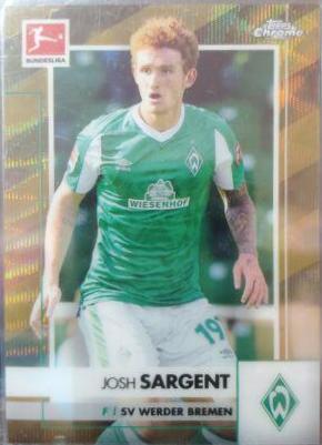 Josh Sargent [Gold Wave Refractor] #23