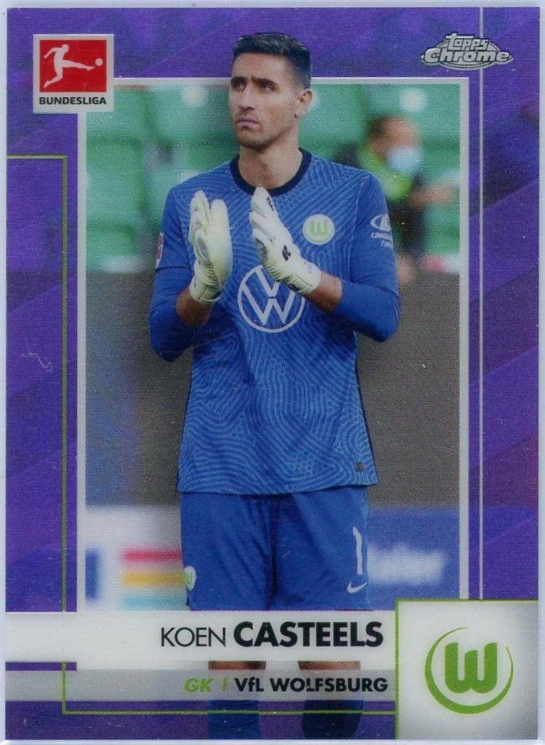 Koen Casteels [Purple Refractor] #96