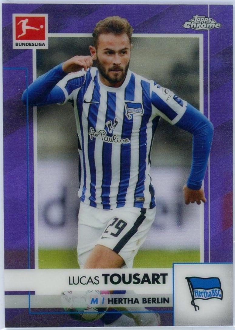 Lucas Tousart [Purple Refractor] #7