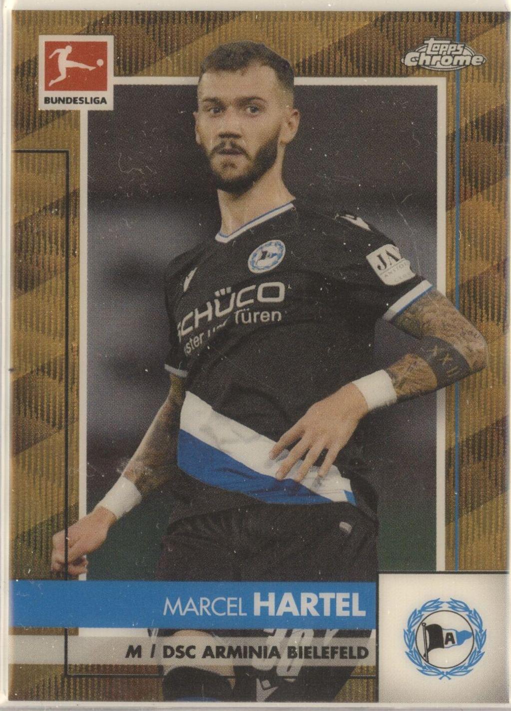 Marcel Hartel [Gold Wave Refractor] #18