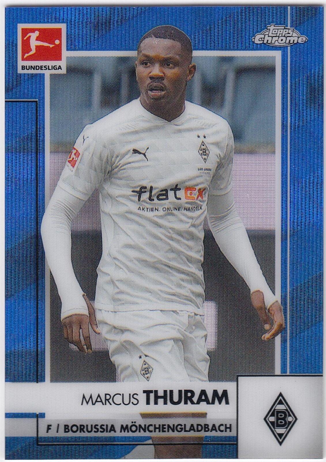 Marcus Thuram [Blue Wave Refractor] #75