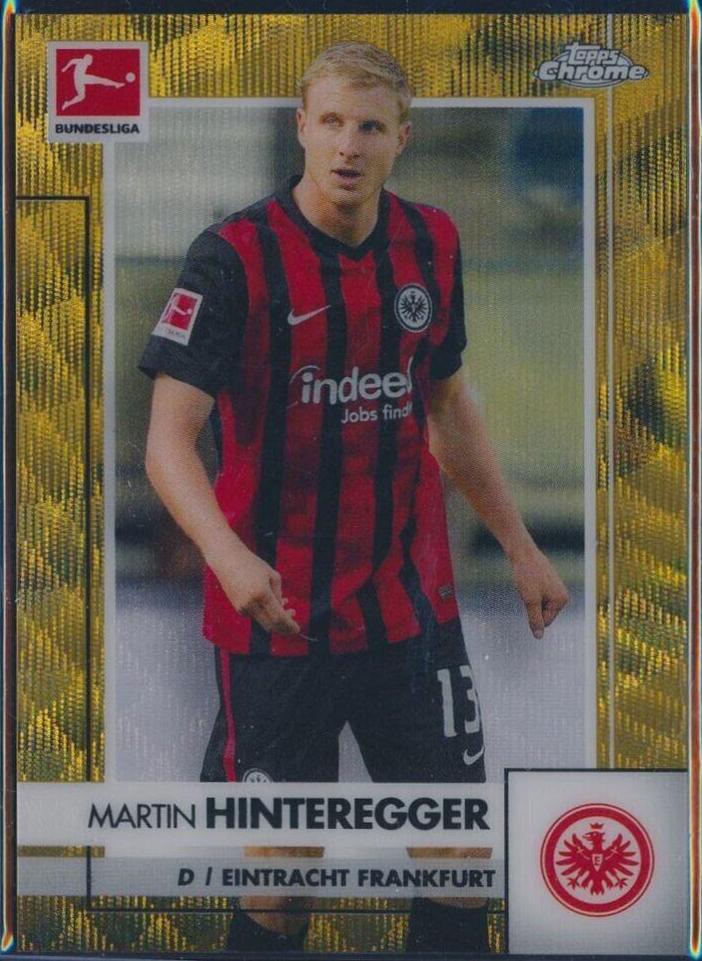 Martin Hinteregger [Gold Wave Refractor] #38