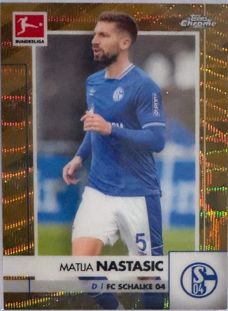 Matija Nastasic [Gold Wave Refractor] #88