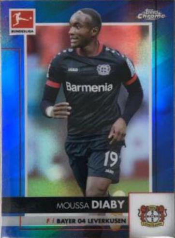 Moussa Diaby [Blue Refractor] #62