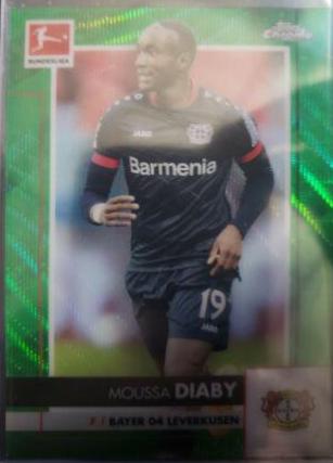 Moussa Diaby [Green Refractor] #62