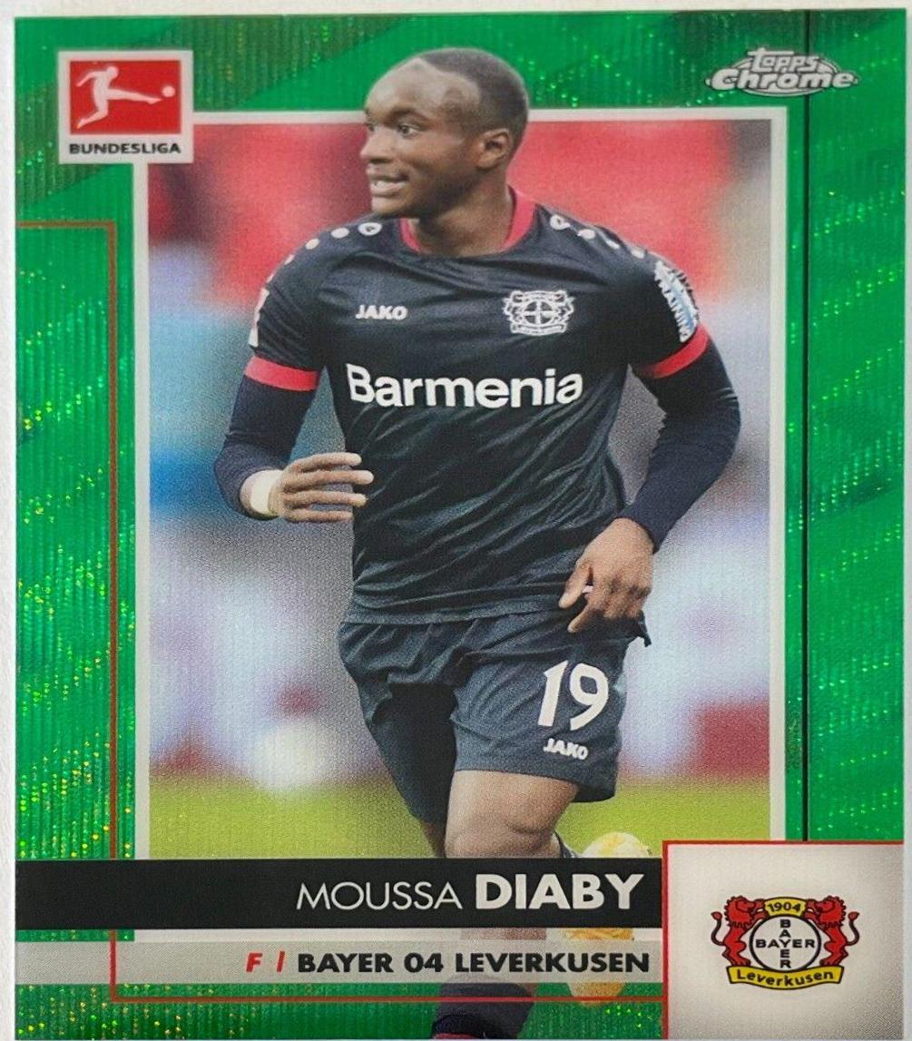 Moussa Diaby [Green Wave Refractor] #62