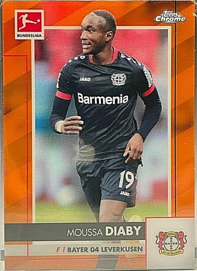 Moussa Diaby [Orange Refractor] #62