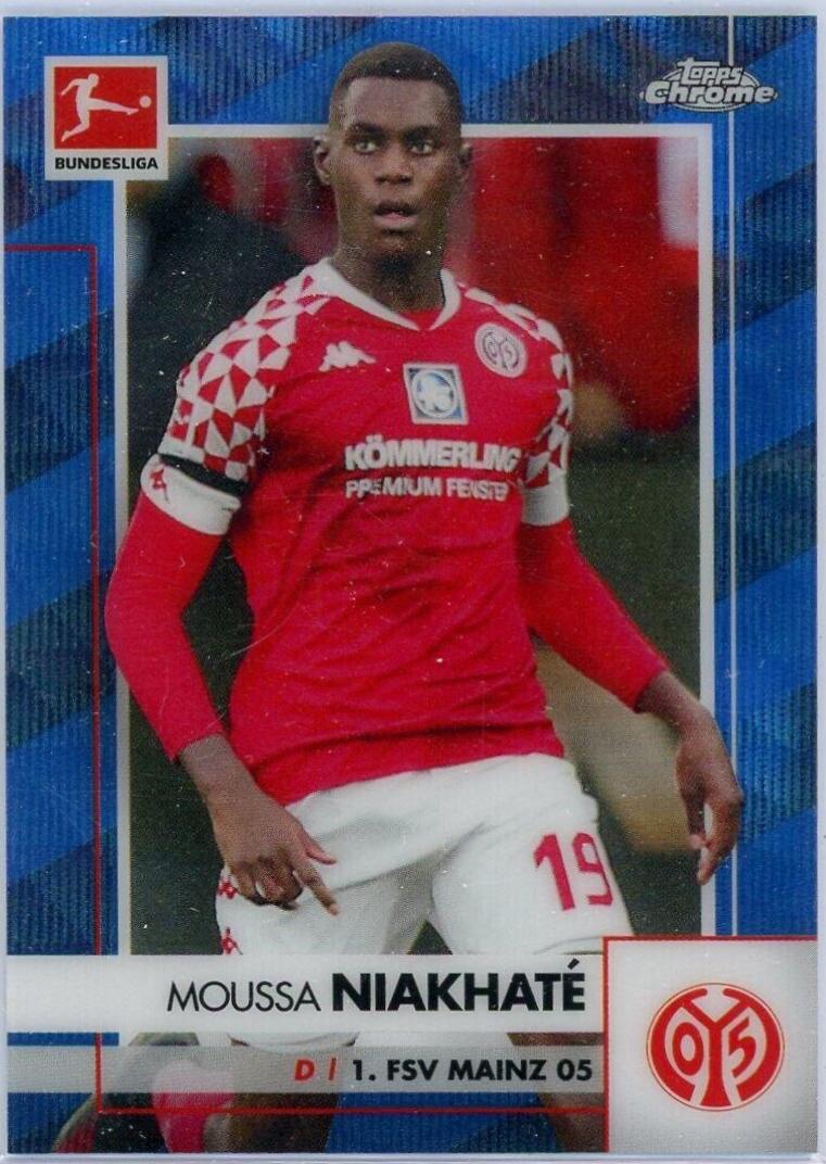 Moussa Niakhate [Blue Wave Refractor] #71