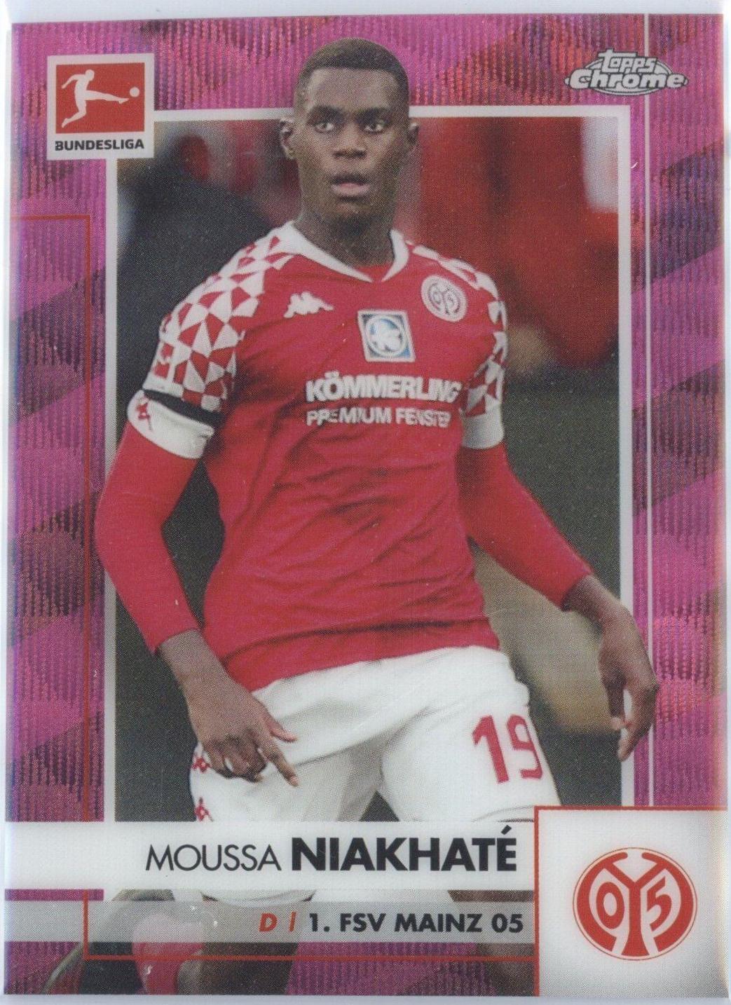 Moussa Niakhate [Pink Wave Refractor] #71