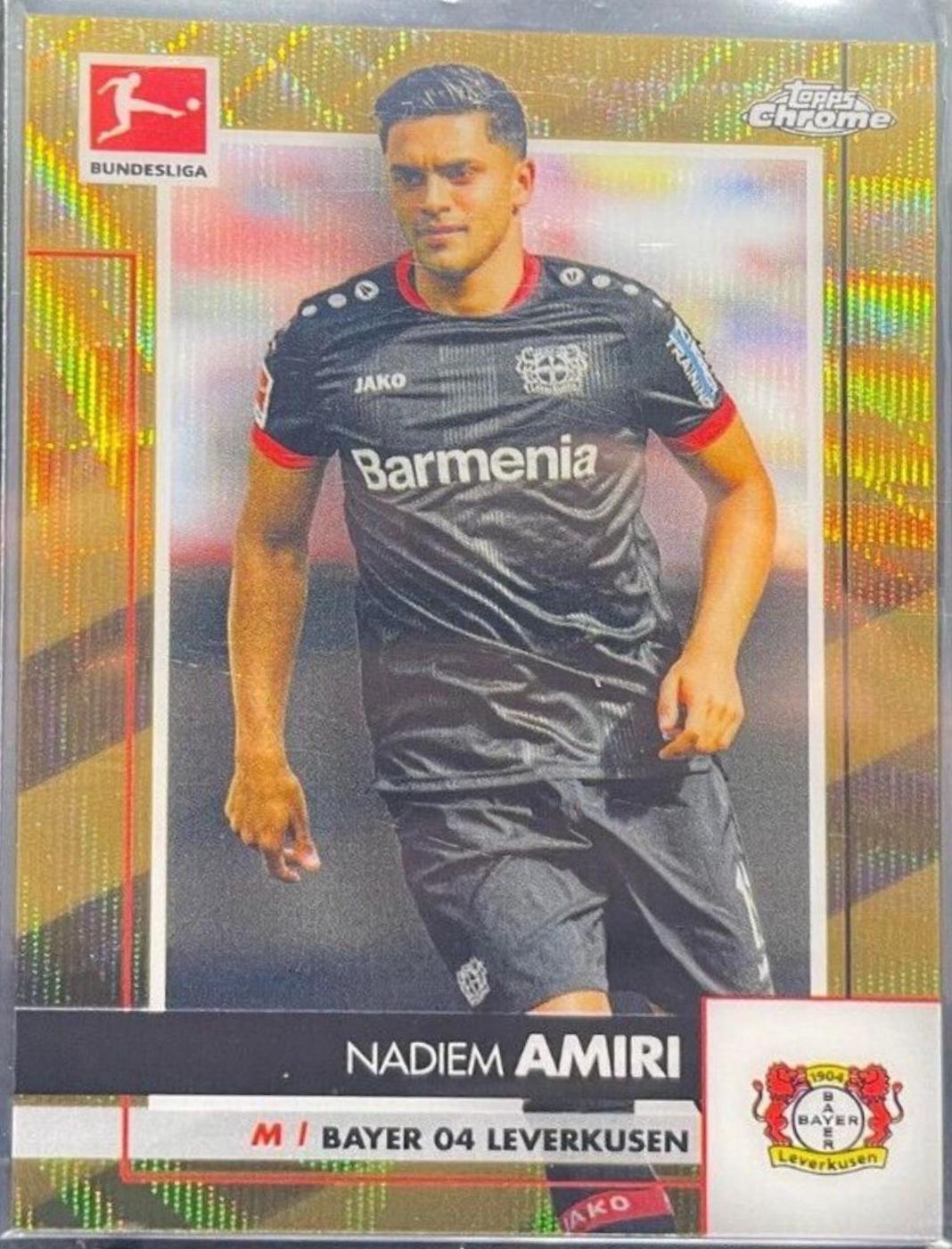 Nadiem Amiri [Gold Wave Refractor] #66