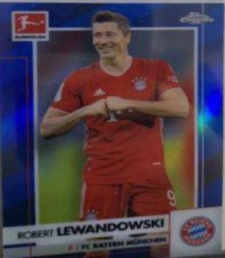 Robert Lewandowski [Blue Refractor] #80