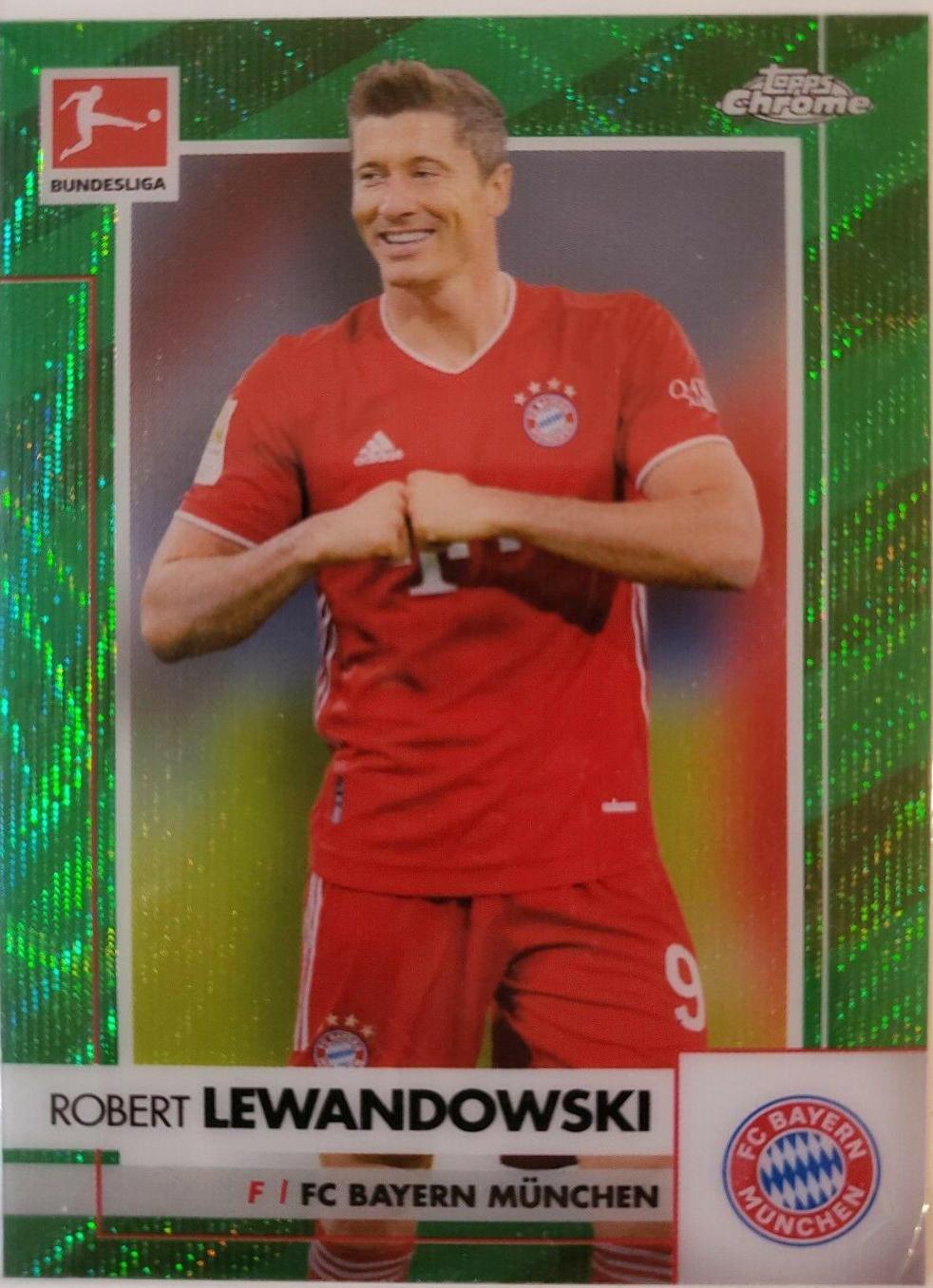 Robert Lewandowski [Green Refractor] #80