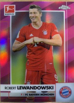Robert Lewandowski [Pink Refractor] #80