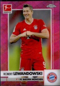 Robert Lewandowski [Pink Wave Refractor] #80