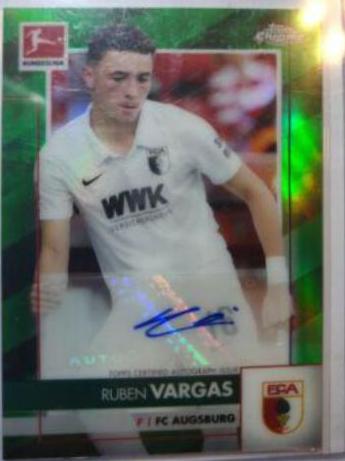 Ruben Vargas [Green Refractor] #3
