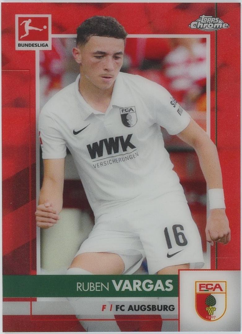 Ruben Vargas [Red Refractor] #3