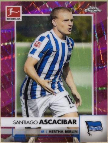 Santiago Ascacibar [Pink Wave Refractor] #12