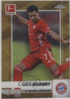 Serge Gnabry [Gold Wave Refractor] #81