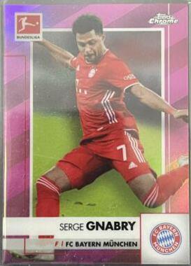 Serge Gnabry [Pink Refractor] #81