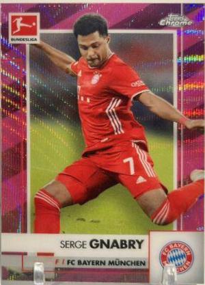 Serge Gnabry [Pink Wave Refractor] #81