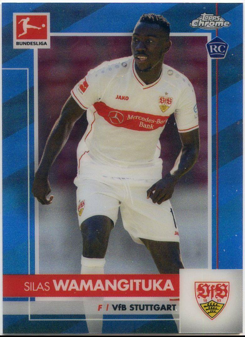 Silas Wamangituka [Blue Refractor] #93