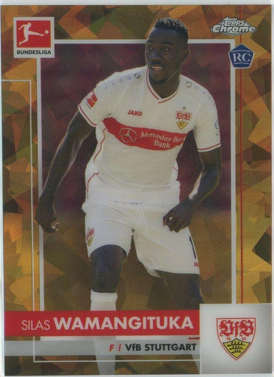 Silas Wamangituka [Gold Refractor] #93