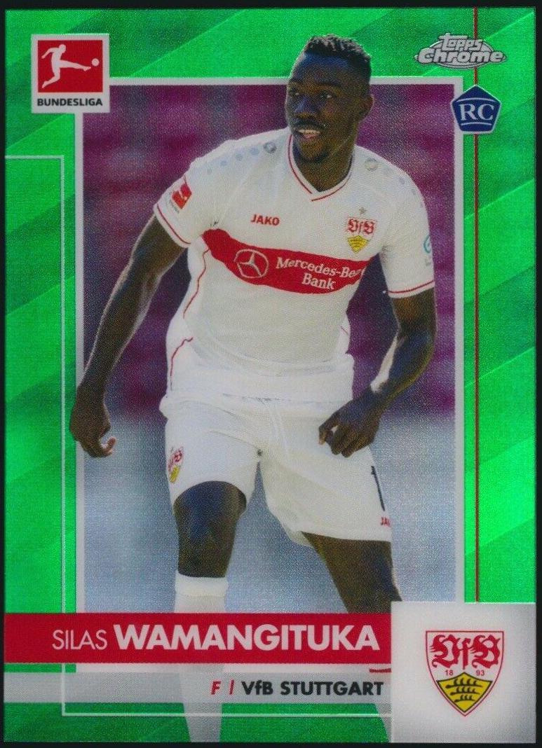 Silas Wamangituka [Green Refractor] #93