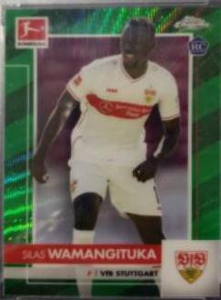 Silas Wamangituka [Green Wave Refractor] #93